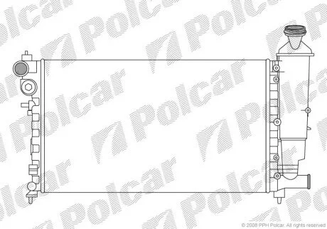 Радіатори охолодження Polcar 230708A1