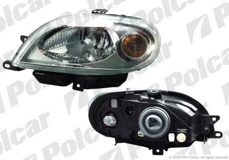 Фара основная правая H4, PY21W, W5W Polcar 2307100E