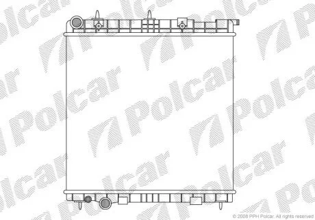 Радиаторы охлаждения Polcar 231508-4