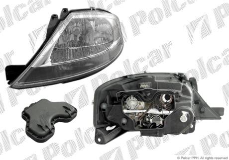 Фара основная правая H1, H7, PY21W, W5W Polcar 2315100E