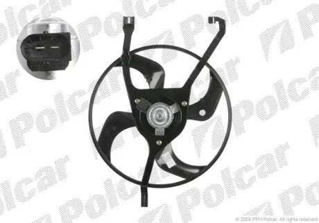 Вентилятори з корпусом / кронштейном Polcar 231523W1