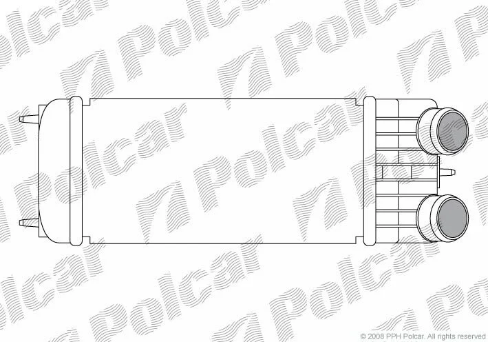Радиаторы воздуха (Интеркулеры) Polcar 2316J8-1 (фото 1)