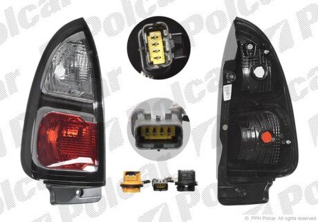 Фонарь задний справа Polcar 231788-V