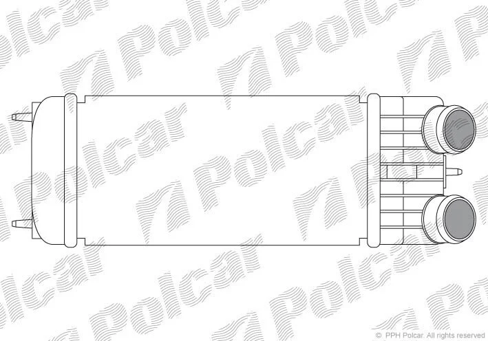 Радиаторы воздуха (Интеркулеры) Polcar 2317J81X (фото 1)