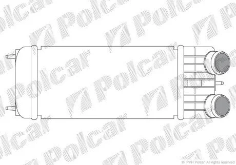 Радиаторы воздуха (Интеркулеры) Polcar 2317J81X