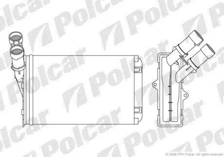 Радиаторы обогрева Polcar 2324N8-1