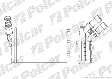 Радиаторы обогрева Polcar 2324N81X