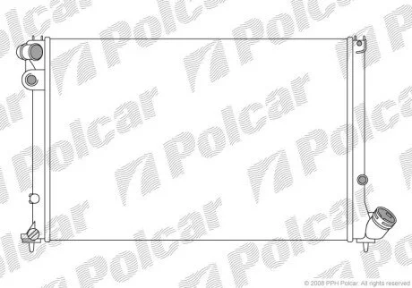 Радиаторы охлаждения Polcar 232508A8