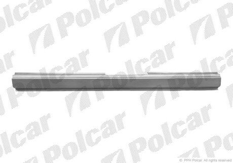 Ремкомплект порога правий Polcar 232642-2