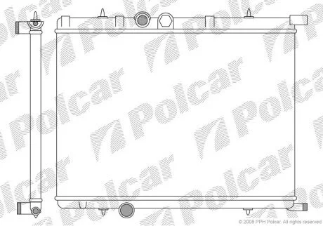 Радиаторы охлаждения Polcar 232708-1