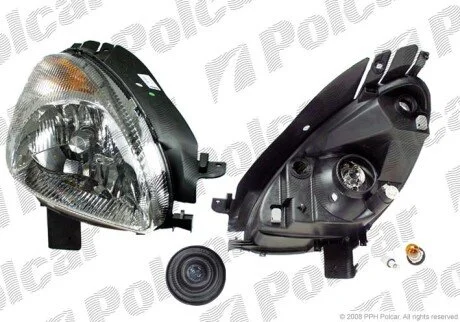 Фара основна ліва H4, PY21W, W5W Polcar 2327090E