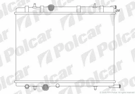 Радиаторы охлаждения Polcar 232808-3