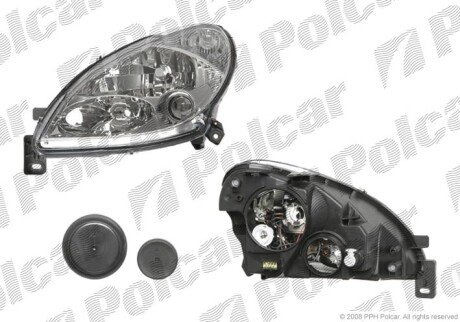 Фара основная правая H1, H7, PY21W, W5W Polcar 2328101E