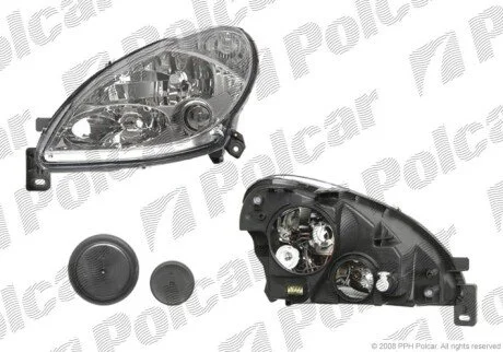Фара основна права H1, H7, PY21W, W5W Polcar 2328101E