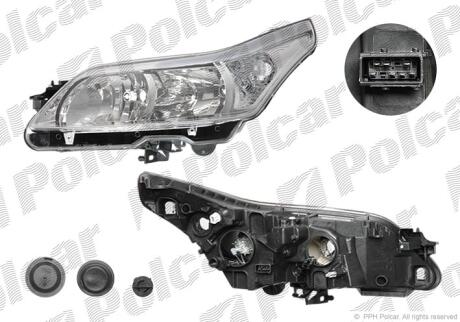 Фара основная Polcar 232909-E