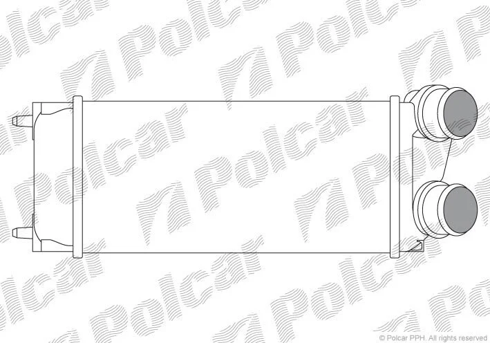 Радіатори повітря (Інтеркулери) Polcar 2329J8-1 (фото 1)