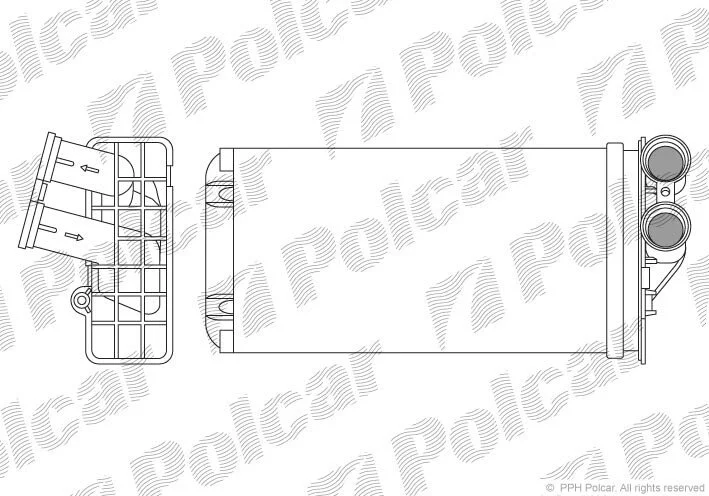 Радиаторы обогрева Polcar 2329N8-1 (фото 1)