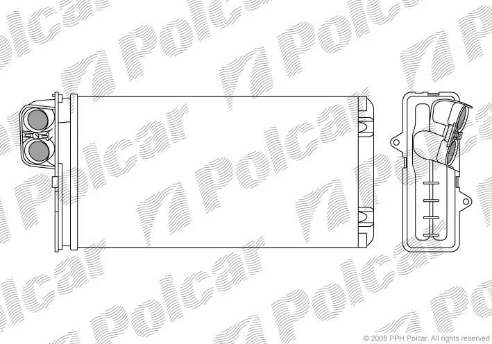 Радіатори обігріву Polcar 2330N8-1 (фото 1)