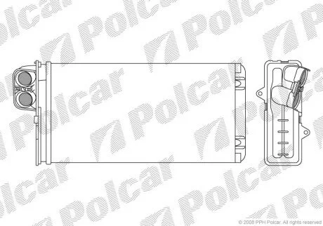 Радіатори обігріву Polcar 2330N8-1