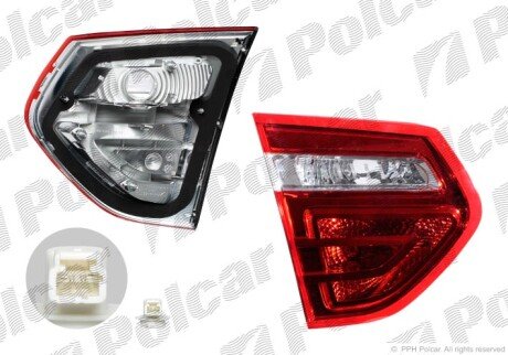 Фонарь задний справа внутренний Polcar 2331882S