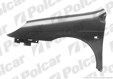 Крило переднє лівий Polcar 233201