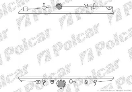 Радиаторы охлаждения Polcar 233208-7