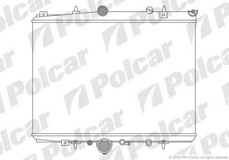 Радиаторы охлаждения Polcar 233208A4