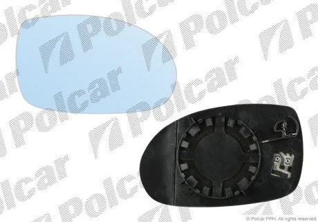 Вставка наружного зеркала правый Polcar 2332551M