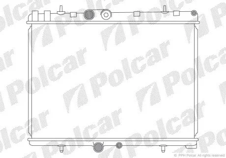 Радіатори охолодження Polcar 233308-1