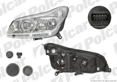 Фара основная Polcar 2333100E