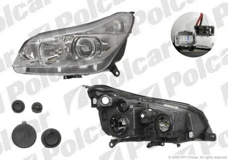 Фара основная правая D1S, H1 Polcar 2333101V