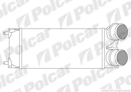 Радиаторы воздуха (Интеркулеры) Polcar 2337J8-1