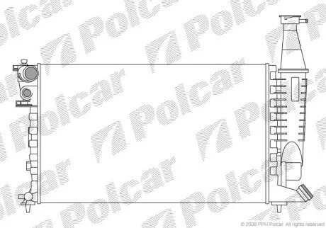 Радиаторы охлаждения Polcar 235008-2