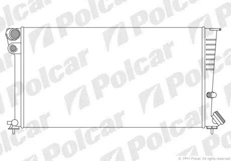 Радиаторы охлаждения Polcar 235008-3