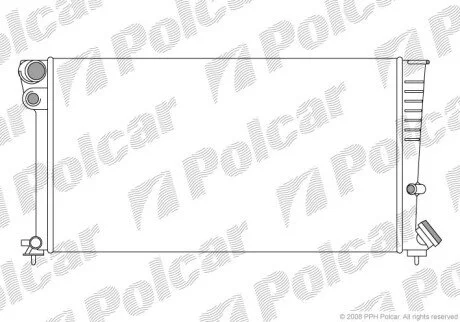 Радиаторы охлаждения Polcar 235008A4