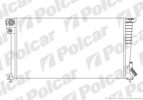 Радиаторы охлаждения Polcar 235008A8