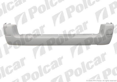 Бампер задній Polcar 235096-4