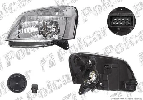 Фара основна Polcar 2351102E