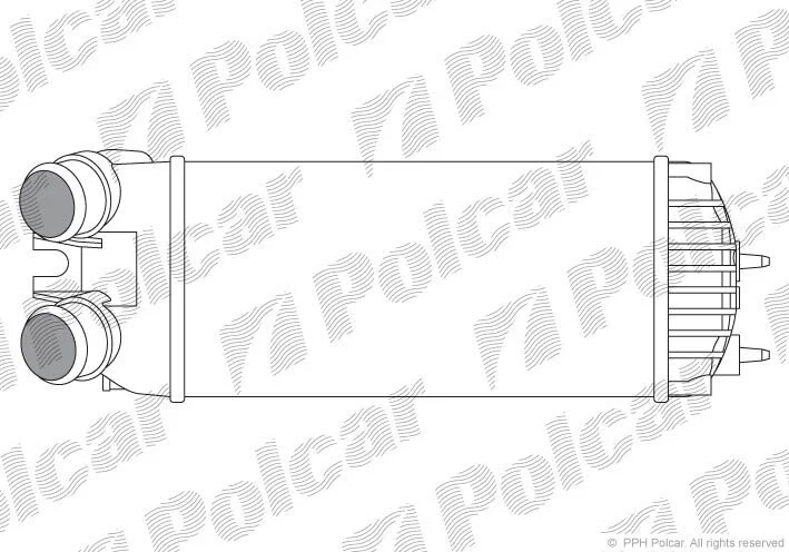 Радиаторы воздуха (Интеркулеры) Polcar 2351J8-3 (фото 1)