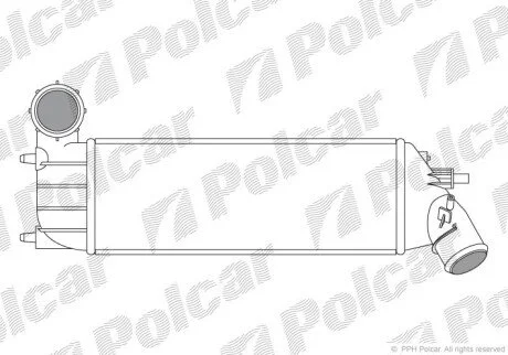 Радиаторы воздуха (Интеркулеры) Polcar 2381J8-1