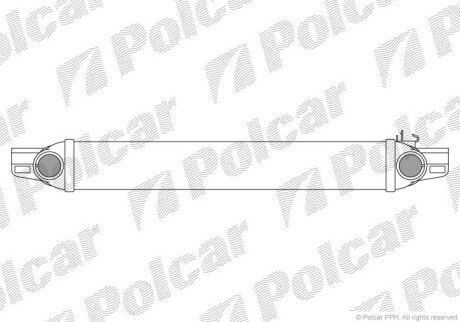 Радіатори повітря (Інтеркулери) Polcar 2391J8-1