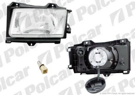 Фара основная левая H4, W5W Polcar 239509-E