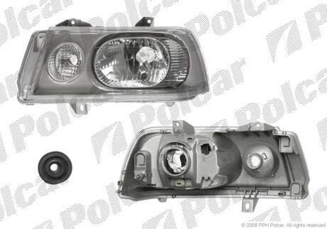 Фара основная левая H4, PY21W, W5W Polcar 2396091E