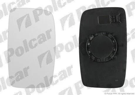 Вставка наружного зеркала правый Polcar 2396553E