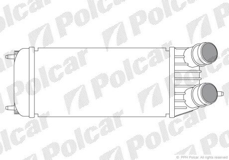 Радиаторы воздуха (Интеркулеры) Polcar 2397J8-1