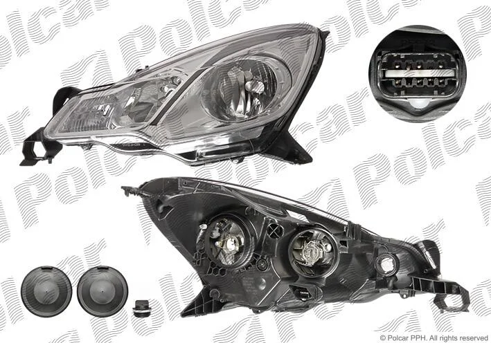 Фара основна Polcar 23B110-EUA (фото 1)