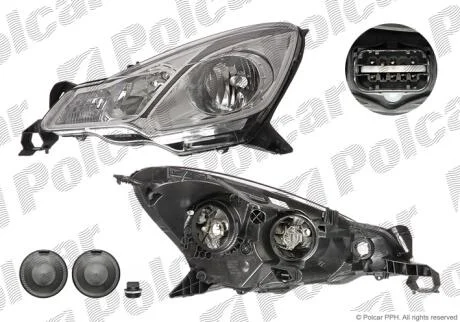 Фара основная Polcar 23B110-EUA