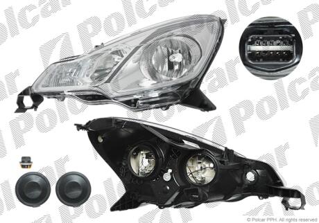Фара основная Polcar 23B110-T