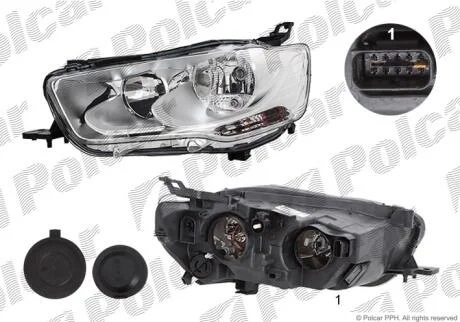 Фара основная Polcar 23B210-V