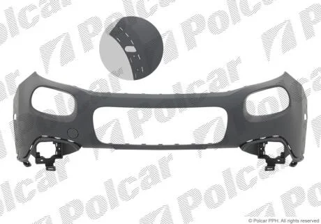 Бампер передний Polcar 23B307-1